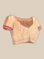 Thumbnail for Yellow Silk Blend Woven Zari Design Abstract Saree with Unstitched Blouse - Hiral Fashion - Distacart