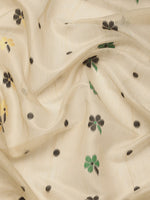 Thumbnail for Black Pure Cotton Woven Zari Design Geomatric Saree with Unstitched Blouse - Hiral Fashion - Distacart