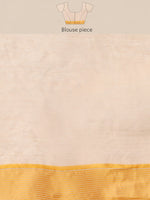 Thumbnail for Multicolor Pure Cotton Woven Zari Design Geomatric Saree with Unstitched Blouse - Hiral Fashion - Distacart