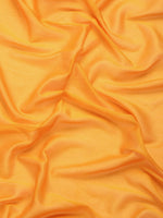 Thumbnail for Yellow Pure Viscose Chinon Zari Woven Solid Saree with Unstitched Blouse - Hiral Fashion - Distacart