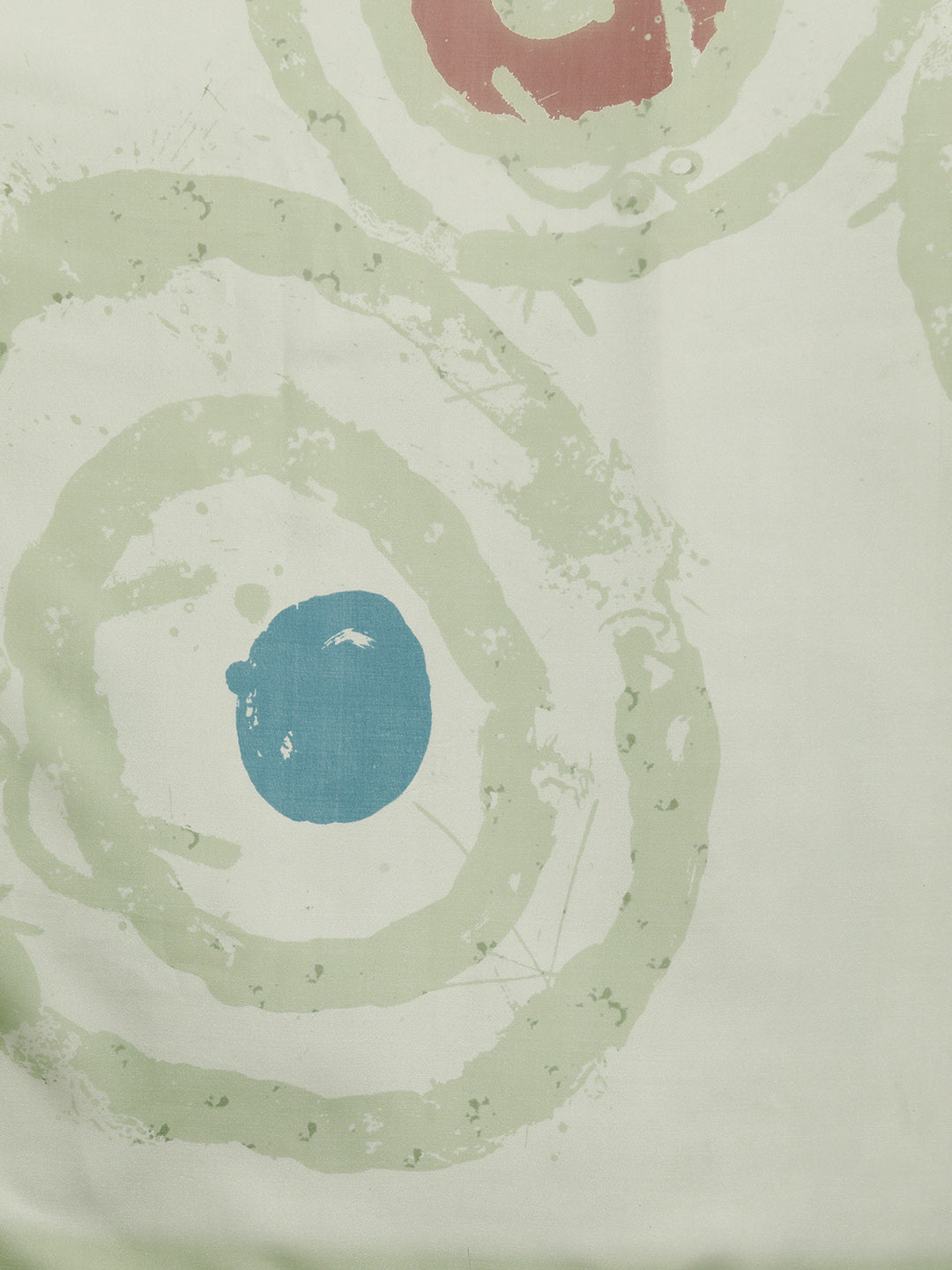 Green Silk Blend Printed Abstract Saree with Unstitched Blouse - Hiral Fashion - Distacart