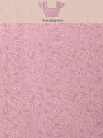 Thumbnail for Peach Silk Blend Printed Abstract Saree with Unstitched Blouse - Hiral Fashion - Distacart