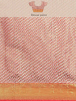 Thumbnail for Turquoise Pure Silk Embellished Floral Saree with Unstitched Blouse - Hiral Fashion - Distacart