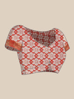 Thumbnail for Turquoise Silk Blend Woven Zari Design Striped Saree with Unstitched Blouse - Hiral Fashion - Distacart