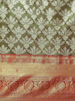 Thumbnail for Black Art Silk Woven Zari Design Floral Saree with Unstitched Blouse - Hiral Fashion - Distacart