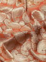 Thumbnail for Yellow Art Silk Woven Zari Design Floral Saree with Unstitched Blouse - Hiral Fashion - Distacart