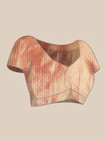 Thumbnail for Black Brocade Woven Zari Design Striped Saree with Unstitched Blouse - Hiral Fashion - Distacart