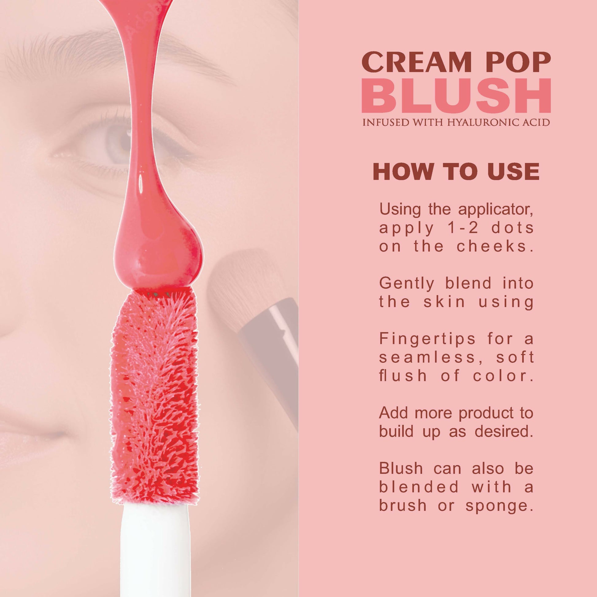 Love Earth Cream Pop Blush - Aster - Distacart