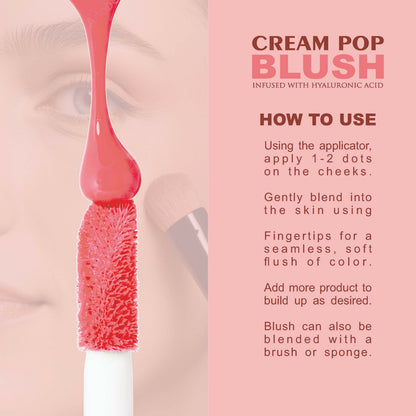 Love Earth Cream Pop Blush - Aster - Distacart