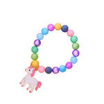 Thumbnail for trueBrowns X Voylla Pink Unicorn Kids Convertible Rakhi with Colorful Beads - Distacart