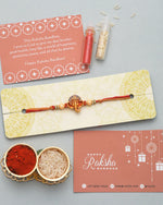 Thumbnail for trueBrowns X Voylla Deity Inspired CZ Embellished Ganpati Rakhi