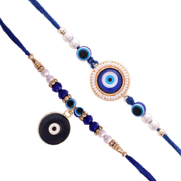 trueBrowns X Voylla Set of 2 Evil Eye Motif Rakhis