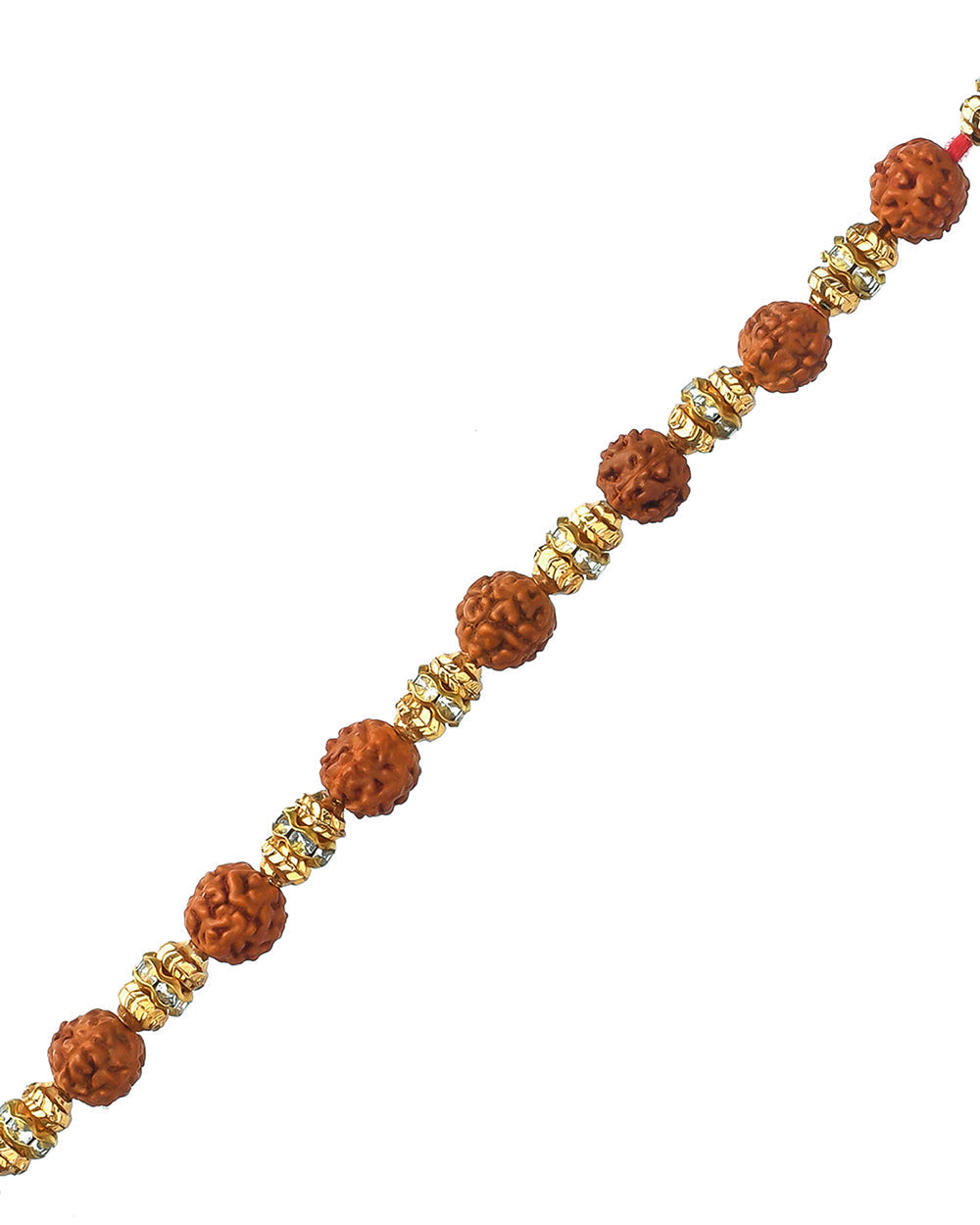 trueBrowns X Voylla Set Of 3 Auspicious Rudraksha Studded Rakhis