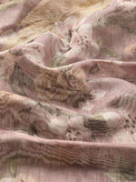 Thumbnail for Multicolor Cotton Blend Printed Kalamkari Saree with Unstitched Blouse - Hiral Fashion - Distacart