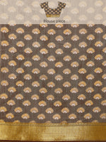 Thumbnail for Multicolor Cotton Blend Printed Kalamkari Saree with Unstitched Blouse - Hiral Fashion - Distacart