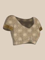 Thumbnail for Multicolor Cotton Blend Printed Kalamkari Saree with Unstitched Blouse - Hiral Fashion - Distacart