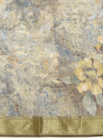 Thumbnail for Multicolor Cotton Blend Printed Kalamkari Saree with Unstitched Blouse - Hiral Fashion - Distacart