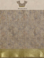 Thumbnail for Multicolor Cotton Blend Printed Kalamkari Saree with Unstitched Blouse - Hiral Fashion - Distacart