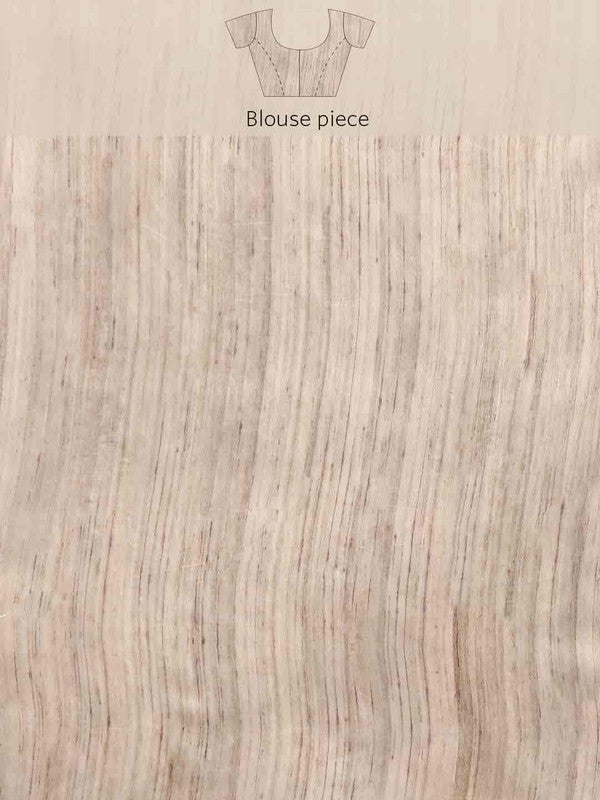 Multicolor Cotton Blend Printed Kalamkari Saree with Unstitched Blouse - Hiral Fashion - Distacart