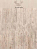 Thumbnail for Multicolor Cotton Blend Printed Kalamkari Saree with Unstitched Blouse - Hiral Fashion - Distacart