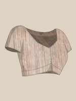 Thumbnail for Multicolor Cotton Blend Printed Kalamkari Saree with Unstitched Blouse - Hiral Fashion - Distacart