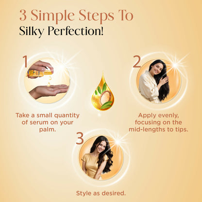 Nisha Hair Serum Eversilk Argan Oil Serum - Distacart