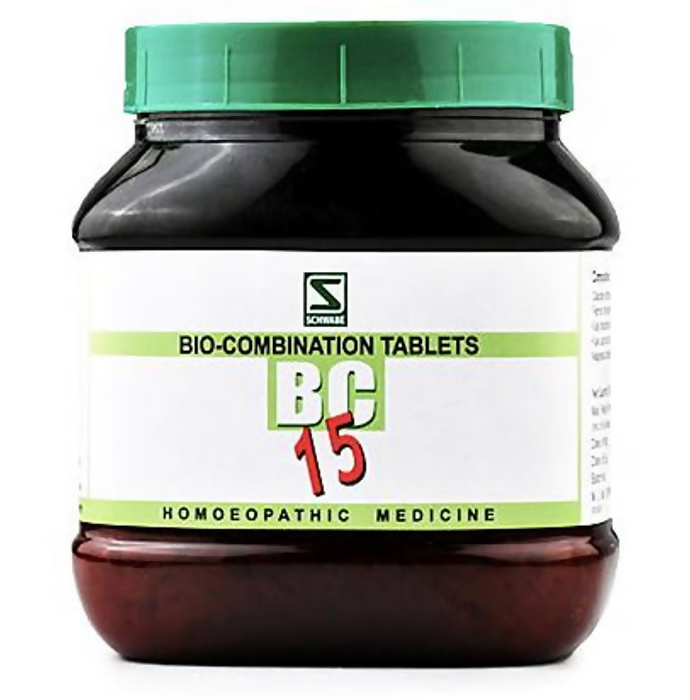 Dr. Willmar Schwabe India Bio-Combination (BC 15) Tablets - Distacart