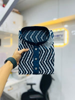 Thumbnail for Neera Trendz Teal Soft Silk Embroidered Men's Kurta Pyjama - Distacart