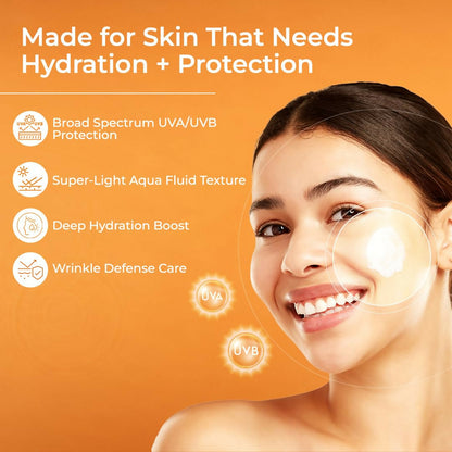 Brinton Uv Doux Aqua Fluid Sunscreen - Dista