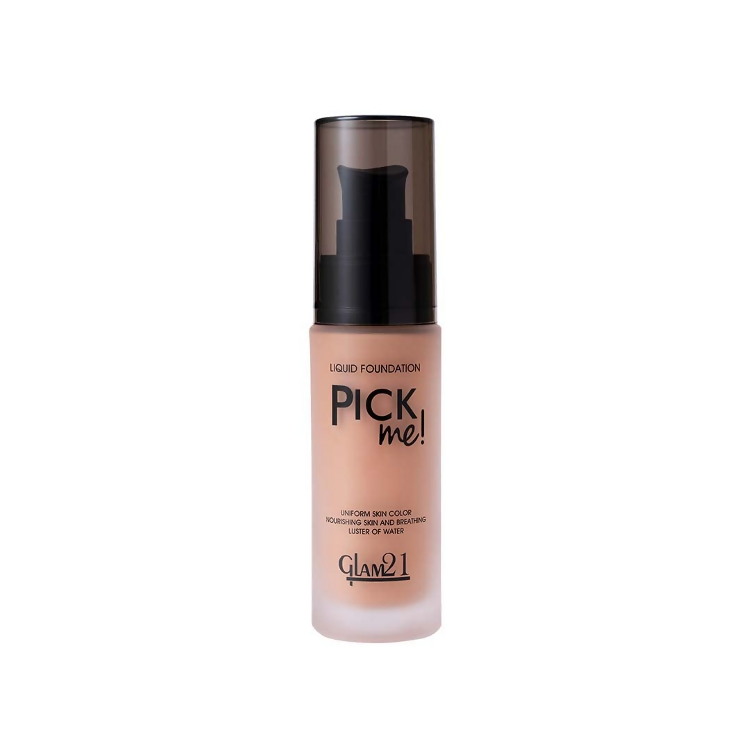 Glam21 Pick Me Matte Foundation - Fudge - Distacart