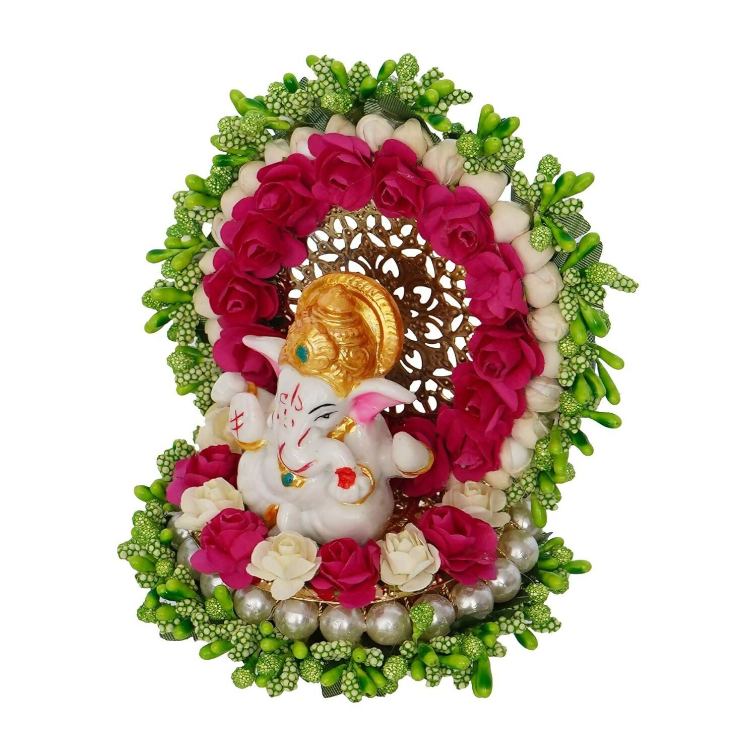 eCraftIndia Polyresin Lord Ganesha Idol - Distacart
