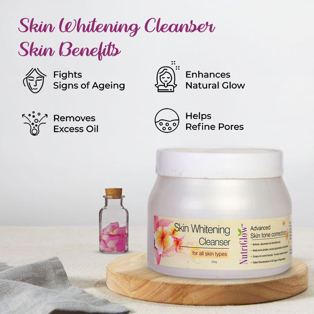 NutriGlow Skin Whitening Cleanser - Distacart