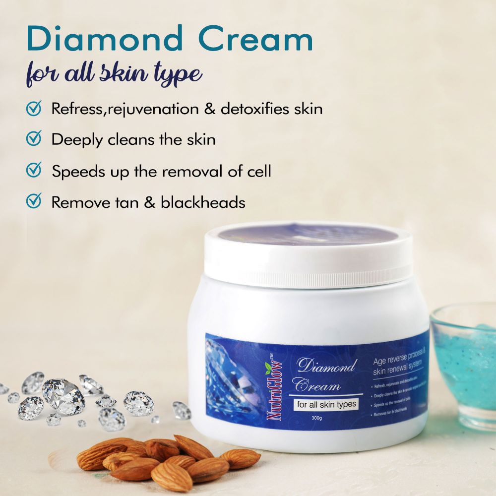 NutriGlow Diamond Massage Cream - Distacart
