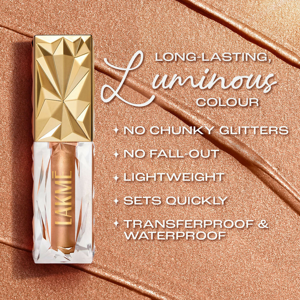 Lakme Be-jewel Satin Eye Tint - Gold Rush