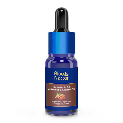 Blue Nectar Niraa Nabhi Oil with Almond Oil - Distacart