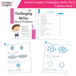 Thumbnail for Scholars Insight Combo Set of Mathematics Workbooks For Grade 1| Set of 3| Problem Solving Book for Kids