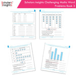 Thumbnail for Scholars Insight Combo Set of Mathematics Workbooks For Grade 3| Set of 3| Problem Solving Book for Kids