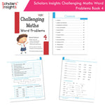 Thumbnail for Scholars Insight Combo Set of Mathematics Workbooks For Grade 4| Set of 3| Problem Solving Book for Kids