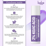 Thumbnail for Bake 2% Kojic Acid Tinted Butter Brightening Lip Balm