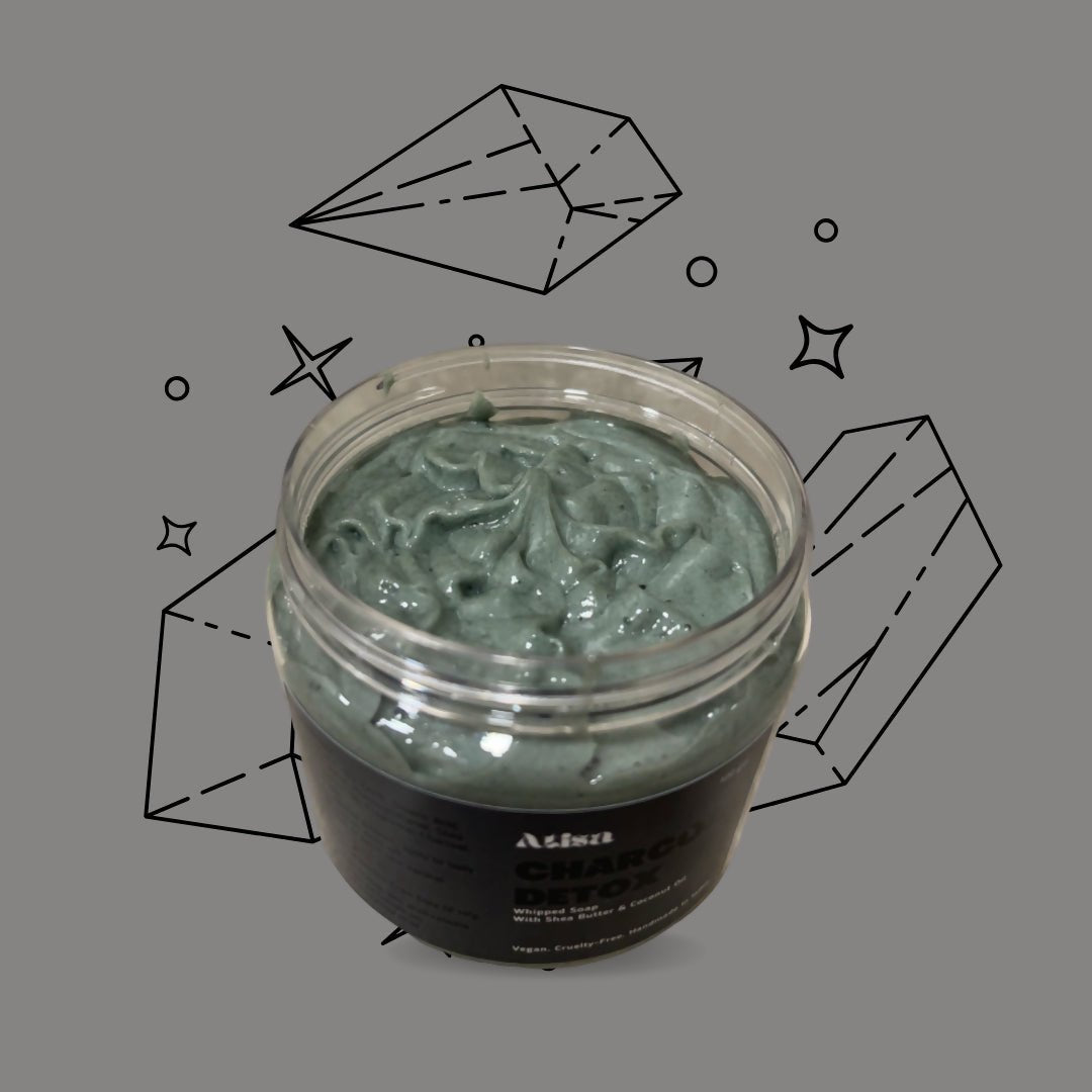 Atisa Charcoal Detox Whipped Soap - Distacart