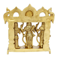 Thumbnail for Artvarko Brass Ram Darbar Statue Shree Ram Ji Sita Laxman Hanuman - Distacart