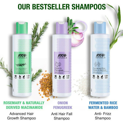 Nykaa Naturals Anti-Hair Fall Shampoo With Onion, Fenugreek - Distacart