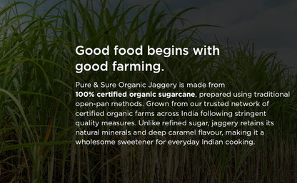 Pure & Sure Organic Jaggery Powder - Distacart