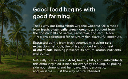 Pure & Sure Organic Extra Virgin Coconut Oil - Distacart