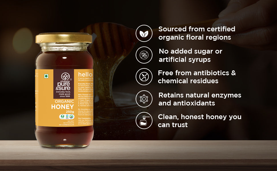 Pure & Sure Organic Honey