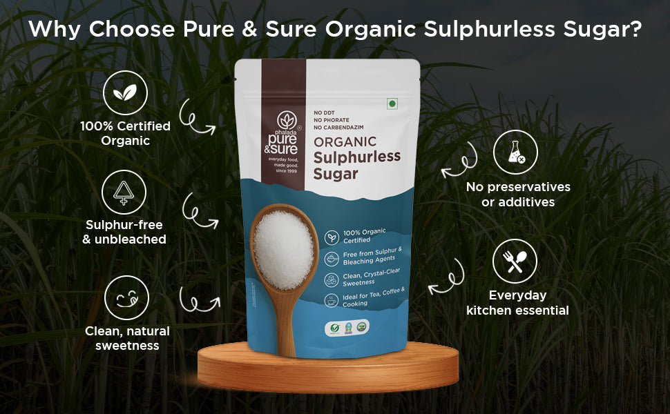 Pure & Sure Organic Sugar - Distacart
