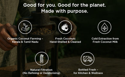 Pure & Sure Organic Extra Virgin Coconut Oil - Distacart
