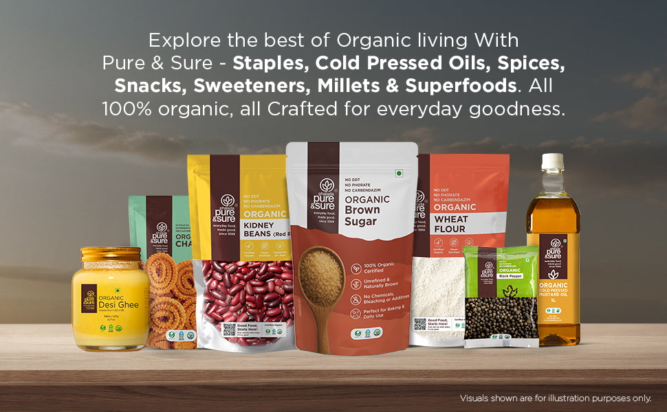Pure & Sure Organic Sugar - Distacart
