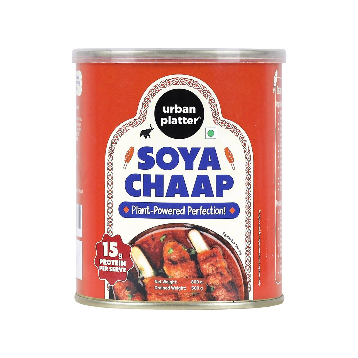 Urban Platter Soya Chaap Plant Based Bean