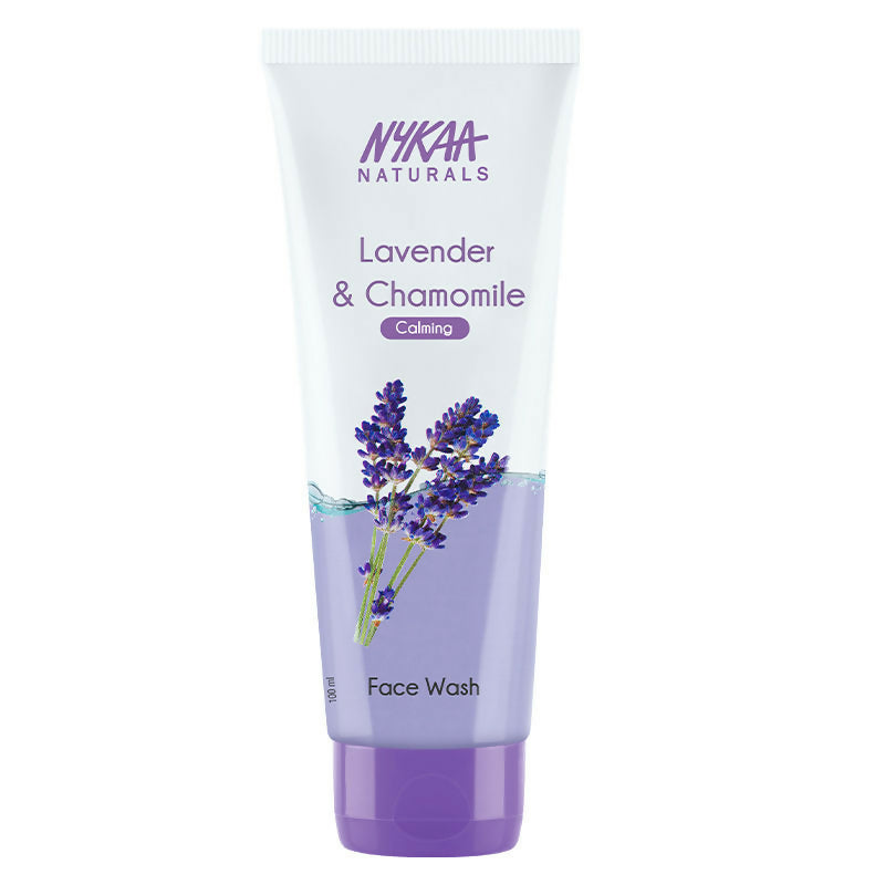Nykaa Naturals Lavender & Chamomile Face Wash for Calm Skin - Distacart